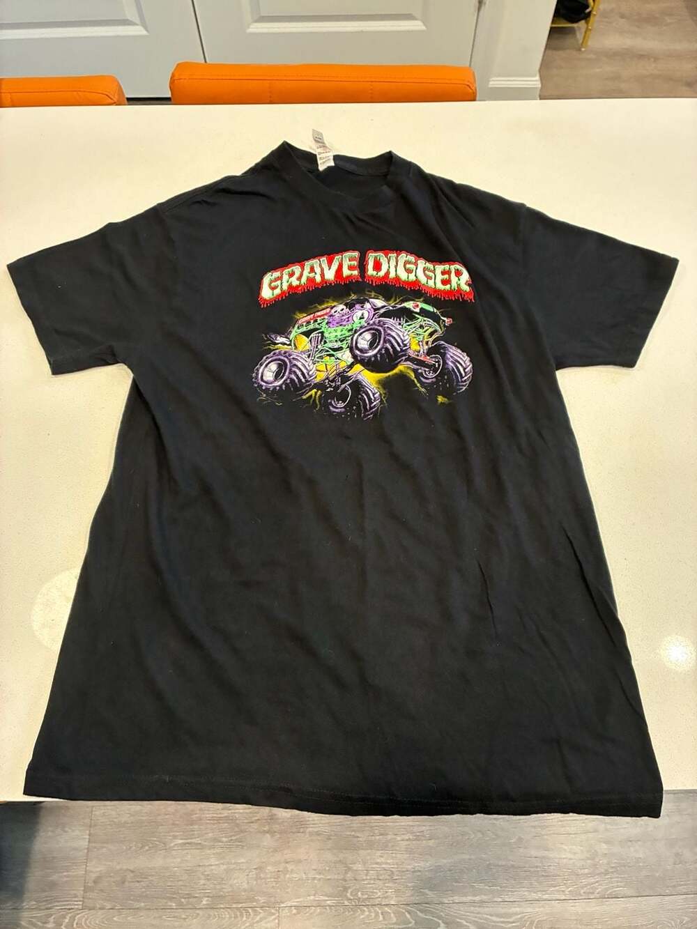 Startex Blanks Monster Jam Grave Digger Size L T-Shirt